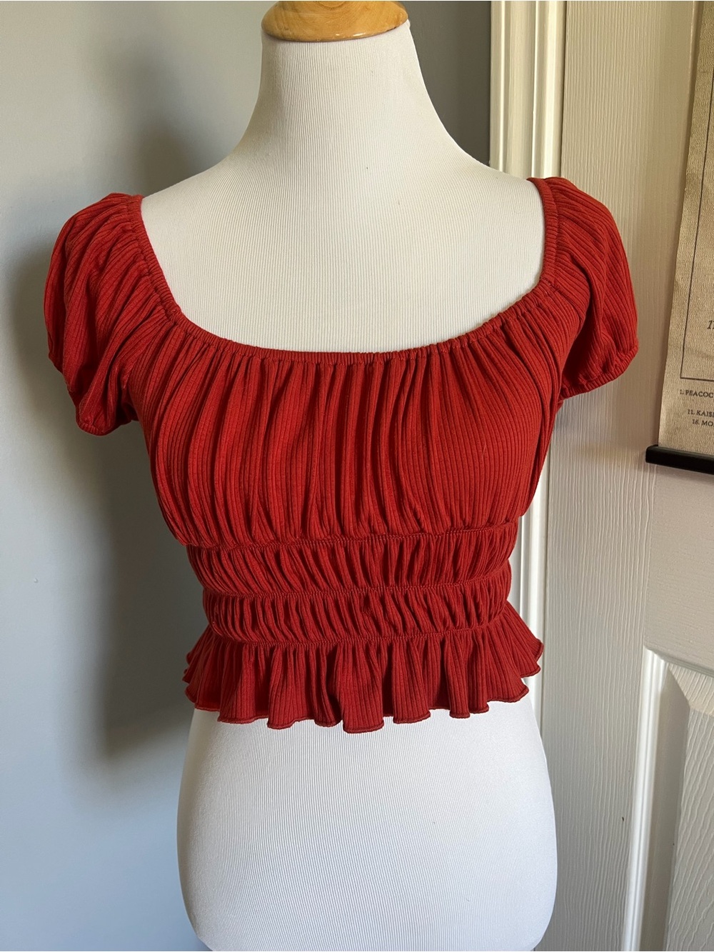 Off the shoulder top